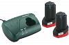 Набор аккумуляторов Metabo Basic-Set 10,8 В