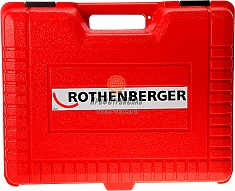 Чемодан ручного резьбонарезного клуппа Rothenberger Super Cut Set BSPT R 1/2"-3/4"-1"-1 1/4"-1 1/2"-2"