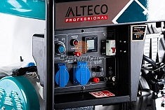 Дизельный генератор Alteco ADG 7500 E ракурс 6