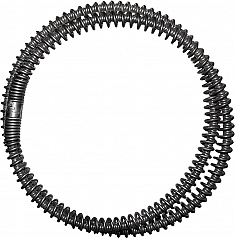 Двойная муниципальная спираль с Т-образными замками для прочистки канализации Crocodile DC 32 / 16 мм × 3 м Двойная муниципальная спираль с Т-образными замками для прочистки канализации Crocodile DC 32 / 16 мм × 3 м