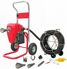 Комплектация прочистной машины для канализации Remmers Torpedo 300 Комплектация прочистной машины для канализации Remmers Torpedo 300