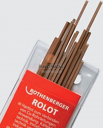 Медный припой Rothenberger Rolot S 5 CP 104 в упаковке