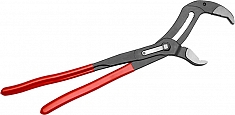 Переставные сантехнические клещи с механизмом быстрой фиксации Voll Cobra 16 (400 мм), CrV Переставные сантехнические клещи с механизмом быстрой фиксации Voll Cobra 16 (400 мм), CrV