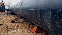 Применение усиленной вращательной роликовой опоры для труб ПНДело РО-1220ТВ