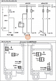 Схема промышленного нагревателя воздуха Leister LHS 15 System